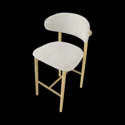 Barkrukken|Ygo Barstoel SIGNY Ash Wood Natural ZH65