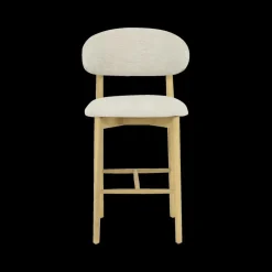 Barkrukken|Ygo Barstoel SIGNY Ash Wood Natural ZH65