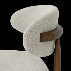 Barkrukken|Ygo Barstoel SIGNY Ash Wood Walnut ZH65