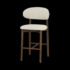 Barkrukken|Ygo Barstoel SIGNY Ash Wood Walnut ZH65