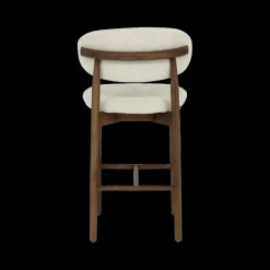 Barkrukken|Ygo Barstoel SIGNY Ash Wood Walnut ZH65