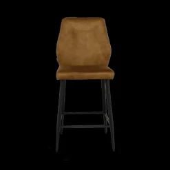 Barkrukken|Ygo Barstoel SPENCER Cognac