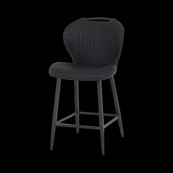 Barkrukken|Ygo Barstoel TIMON Eco PU Nero