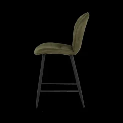 Barkrukken|Ygo Barstoel TWISTER Softyl Olive