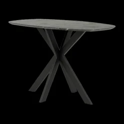 Bartafels|Ygo Bartafel ENRICO 140x80 Marmerlook Zwart