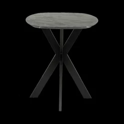 Bartafels|Ygo Bartafel ENRICO 140x80 Marmerlook Zwart