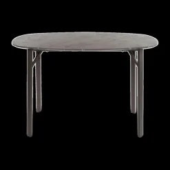 Bartafels|Ygo Bartafel PERRY Deens Ovaal 140x75 Marmerlook