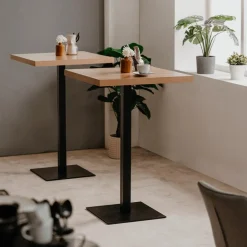 Bartafels|Ygo Bartafel SILVIO 70x70 Decor Eik