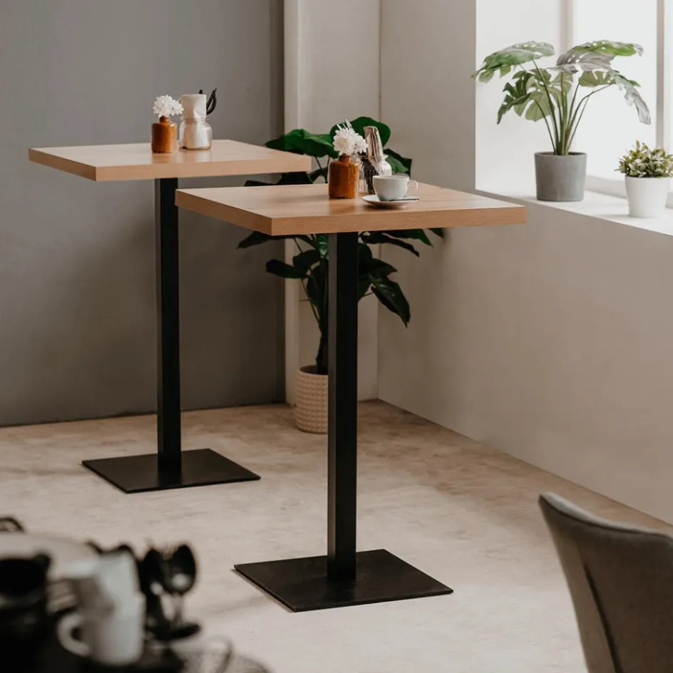 Bartafels|Ygo Bartafel SILVIO 70x70 Decor Eik