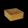 Decoratieve Opbergers|Opbergen|Ygo Basket FIT Square Ochre Yellow