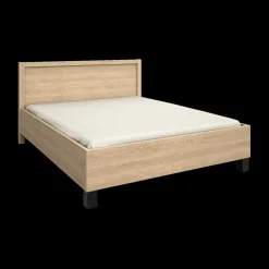 2-Persoonsbedden|1-Persoonsbedden|Ygo Bed BABETTE Eik 140x200