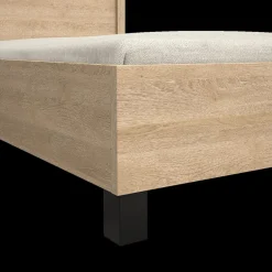 2-Persoonsbedden|1-Persoonsbedden|Ygo Bed BABETTE Eik 140x200