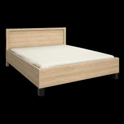 2-Persoonsbedden|1-Persoonsbedden|Ygo Bed BABETTE Eik 180x200