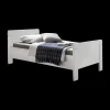 1-Persoonsbedden|Ygo Bed HAVARD 90x200 Wit
