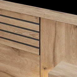 2-Persoonsbedden|Ygo Bed ILJA 160x200 Zijwand met Nachttafels