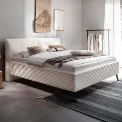 2-Persoonsbedden|Ygo Bedkader EVALINA 160x200 (incl. opberg) Beige