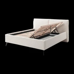 2-Persoonsbedden|Ygo Bedkader EVALINA 160x200 (incl. opberg) Beige