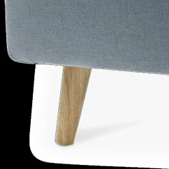 2-Persoonsbedden|Ygo Bedkader MATTI Aspen Ijsblauw 160x200