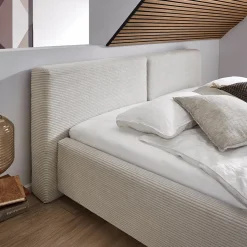 2-Persoonsbedden|Ygo Bedkader NIKLAS Poso Beige 160x200