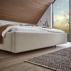 2-Persoonsbedden|Ygo Bedkader NIKLAS Poso Beige 160x200