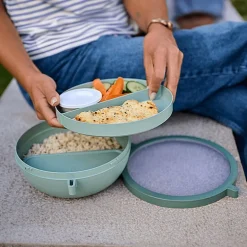 Lunchboxes & Drinkbussen|To Go|Ygo Bento Lunchbowl VITA Nordic Sage