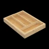 Keukenaccessoires|Servies|Ygo Bestekbakje BAMBOO Flexibel RH 4Comp.