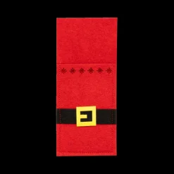 Kerst|Ygo Bestekhouders S/4 XMASS Kerstoutfit Rood