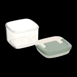 Bewaaraccessoires|Ygo Bewaardoos ENNI Vierkant 450ml Mint