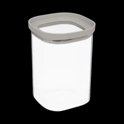 Bewaaraccessoires|Ygo Bewaardoos HERIMIT 1L Glas/Sil. Greige