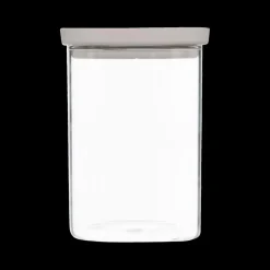 Bewaaraccessoires|Ygo Bewaardoos HERIMIT 1L Glas/Sil. Greige