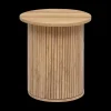 Salontafels & Bijzettafels|Ygo Bijzettafel Ø45 COLVAS Hout Naturel