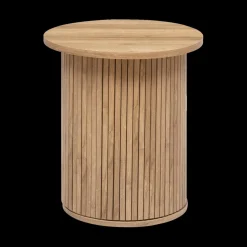 Salontafels & Bijzettafels|Ygo Bijzettafel Ø45 COLVAS Hout Naturel