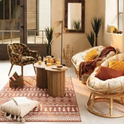 Salontafels & Bijzettafels|Ygo Bijzettafel Ø45 COLVAS Hout Naturel