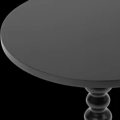 Salontafels & Bijzettafels|Ygo Bijzettafel AXIL Rond Zwart