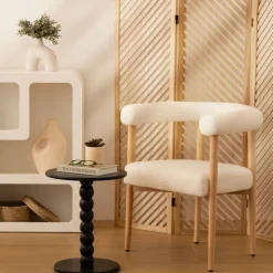 Salontafels & Bijzettafels|Ygo Bijzettafel BUTTON Rond Zwart