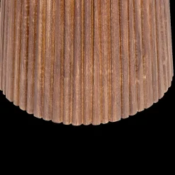 Salontafels & Bijzettafels|Ygo Bijzettafel DOMINGO Mango Lichtbruin Ø50