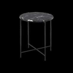 Salontafels & Bijzettafels|Ygo Bijzettafel FREJA Black Art. Marble Stone