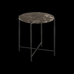 Salontafels & Bijzettafels|Ygo Bijzettafel FREJA Brown Emperador Marble