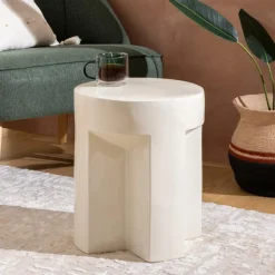 Salontafels & Bijzettafels|Ygo Bijzettafel KRISS Ker. Crème