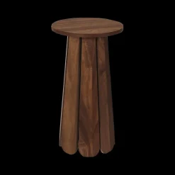 Salontafels & Bijzettafels|Ygo Bijzettafel SLITT Ø30 Bruin