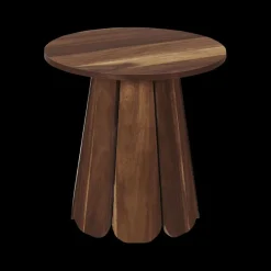 Salontafels & Bijzettafels|Ygo Bijzettafel SLITT Ø45 Bruin