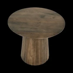 Salontafels & Bijzettafels|Ygo Bijzettafel SUNDAR Ø60 Mango Donkerbruin