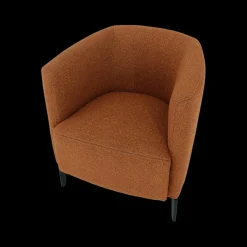 Fauteuils|Ygo Bijzetzetel SOLARO Terracotta