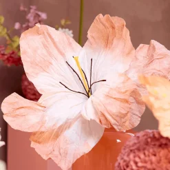 Woondecoratie|Ygo Bloem LOOK Papier Peach