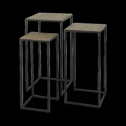 Salontafels & Bijzettafels|Ygo Bloemenzuil FEBE Set van 3