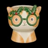 Kerst|Ygo Bloempot BENZEL Kat Kerstbril Multi Ass.