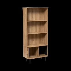 Bergkasten|Ygo Boekenkast COLVAS Hout Naturel B80
