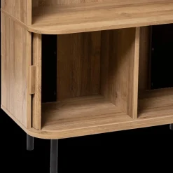 Bergkasten|Ygo Boekenkast COLVAS Hout Naturel B80