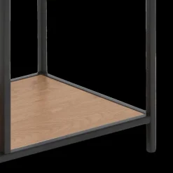 Vitrinekasten|Boekenkasten|Ygo Boekenrek BOKSKAP Wild Oak Assymetrisch B77