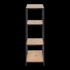 Vitrinekasten|Boekenkasten|Ygo Boekenrek BOKSKAP Wild Oak Assymetrisch B77